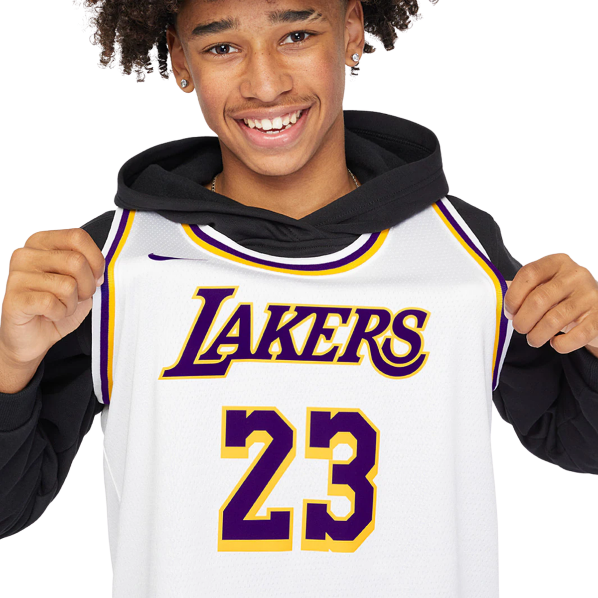 Camisa Regata Infantil Nike NBA Los Angeles Lakers - imagem 6