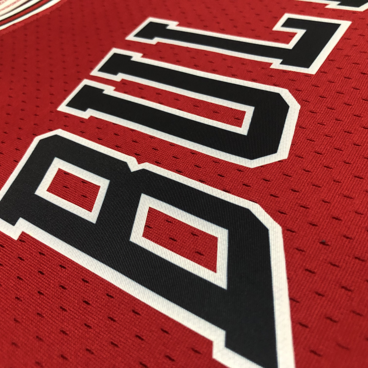 Camisa Regata NBA Chicago Bulls Mitchell & Ness 1991/92 - imagem 7