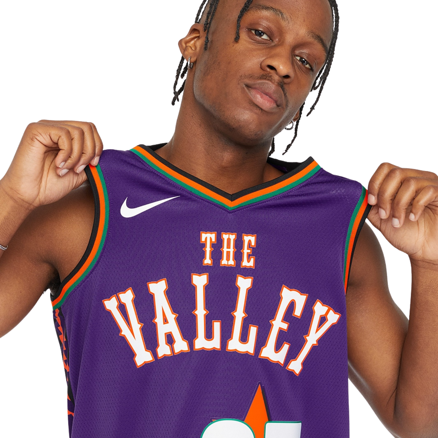 Camisa Regata Nike NBA Phoenix Suns City Edition 2024/25 - imagem 5