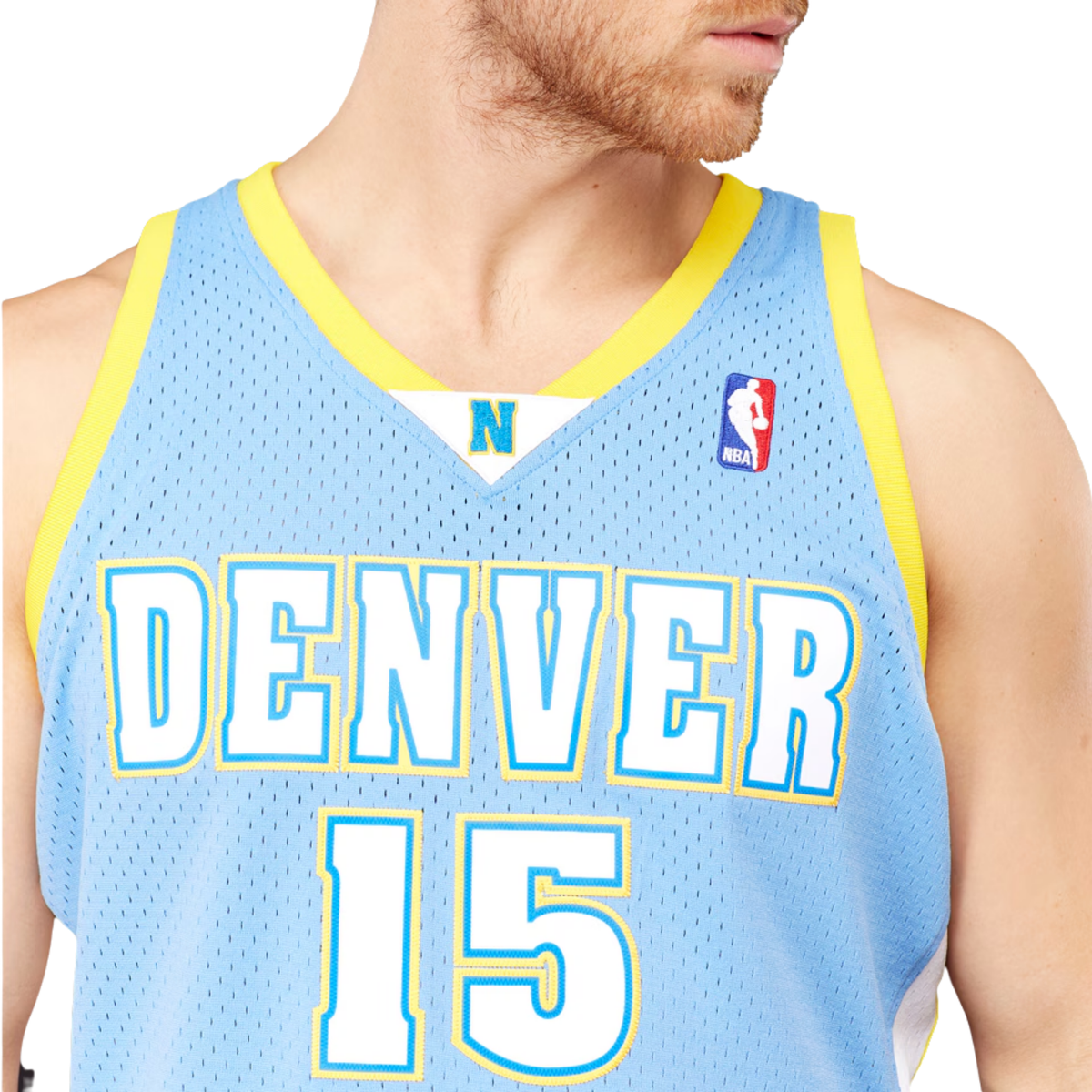 Camisa Regata NBA Denver Nuggets Mitchell & Ness 2003/04 - imagem 6