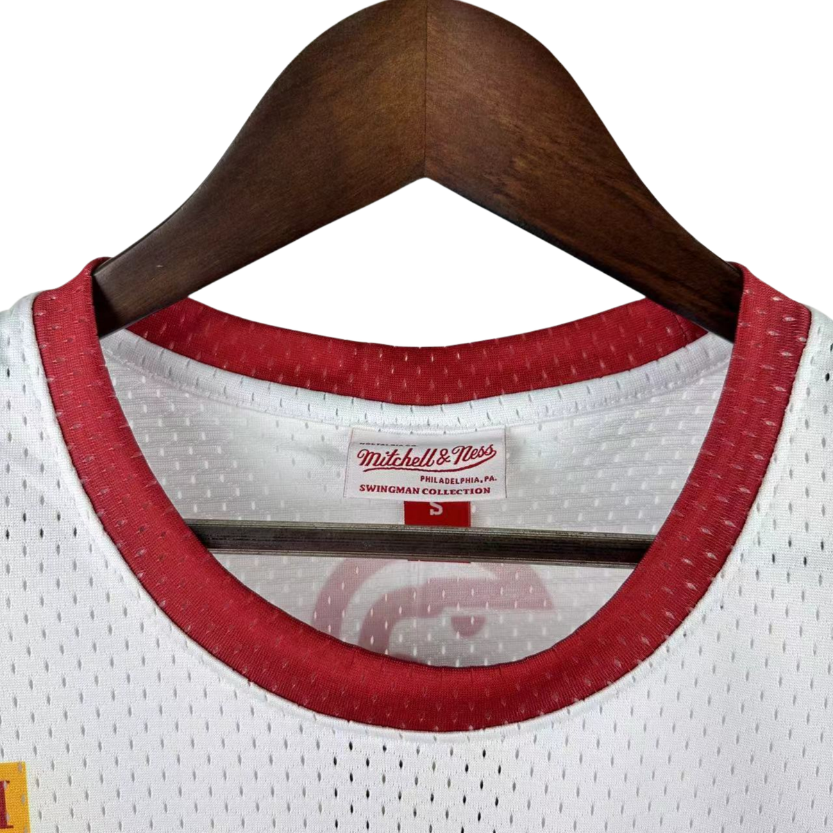 Camisa NBA Atlanta Hawks Mitchell & Ness Hardwood Classics Vintage - imagem 13