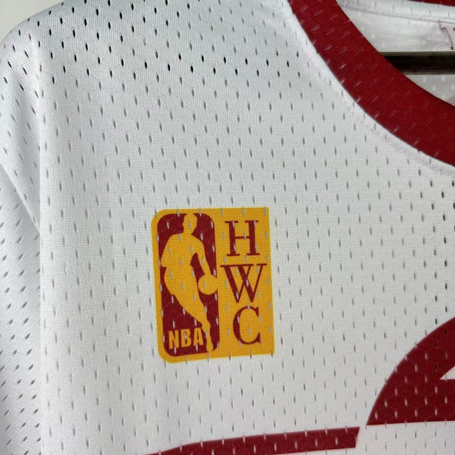 Camisa NBA Atlanta Hawks Mitchell & Ness Hardwood Classics Vintage - imagem 15