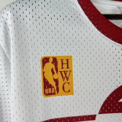 Camisa NBA Atlanta Hawks Mitchell & Ness Hardwood Classics Vintage - imagem 15