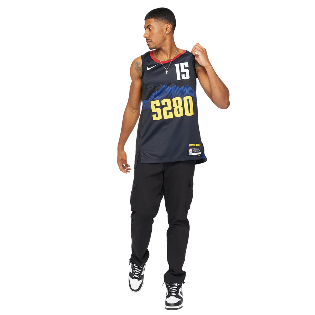 Camisa Regata Nike NBA Denver Nuggets City Edition 2023/24 - imagem 1