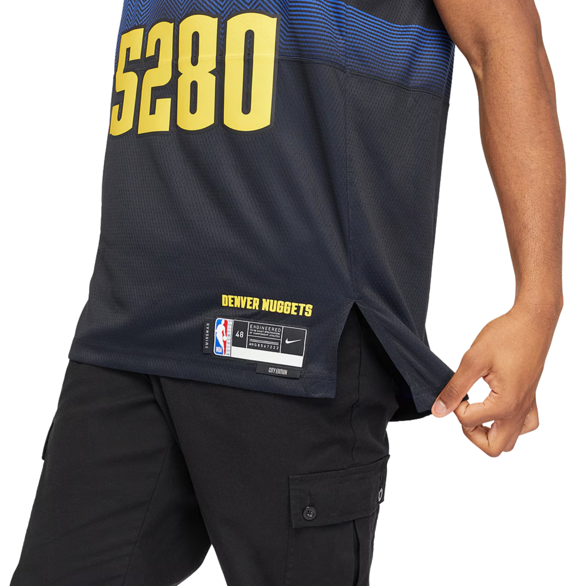 Camisa Regata Nike NBA Denver Nuggets City Edition 2023/24 - imagem 4