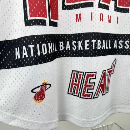 Camisa NBA Miami Heat Mitchell & Ness Hardwood Classics Vintage - imagem 8