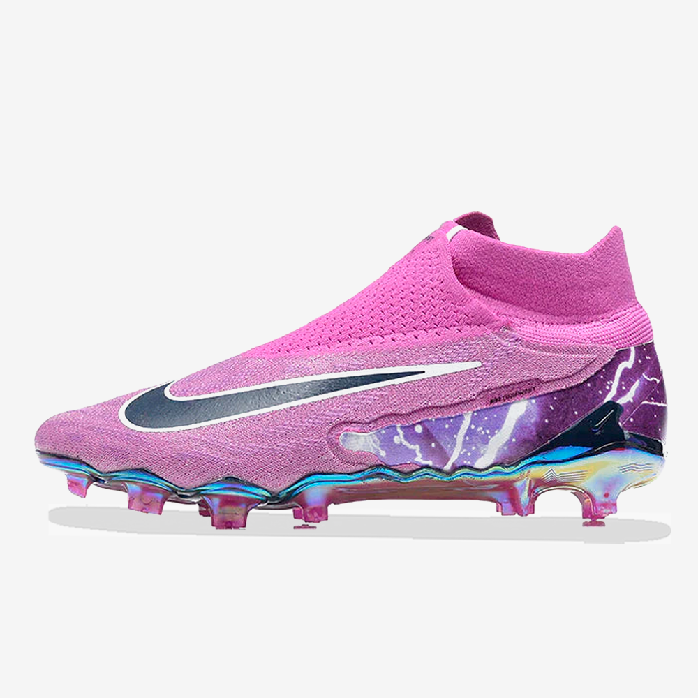 Chuteira Nike Gripknit Phantom GX Elite Dynamic Fit FG - vista frontal
