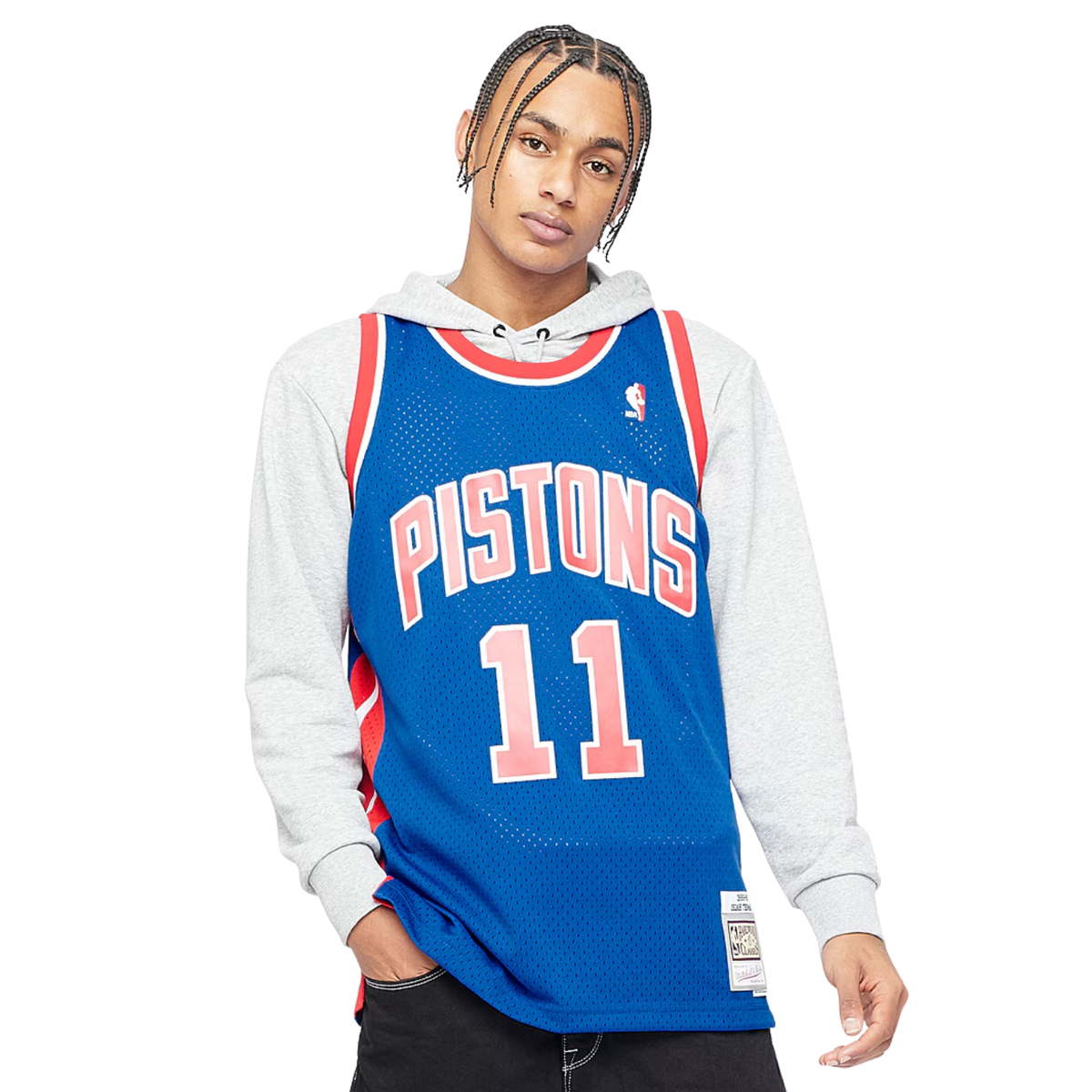 Camisa Regata NBA Detroit Pistons Mitchell & Ness 1988/89 - imagem 1