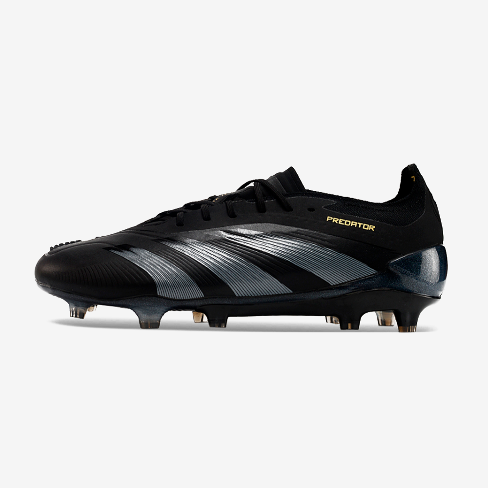 Chuteira Adidas Predator Elite FG - Preta - vista frontal