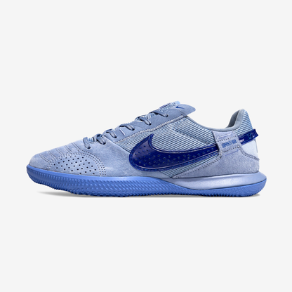 Tênis Futsal Nike Street Gato IC - Azul e Azul Escura - vista frontal