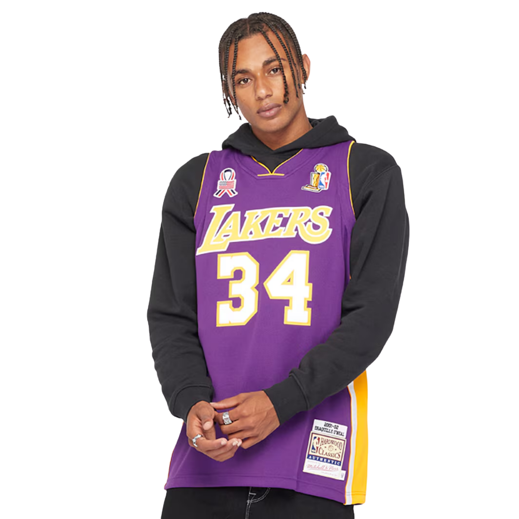 Camisa Regata NBA Los Angeles Lakers Mitchell & Ness 2001/02 - imagem 1