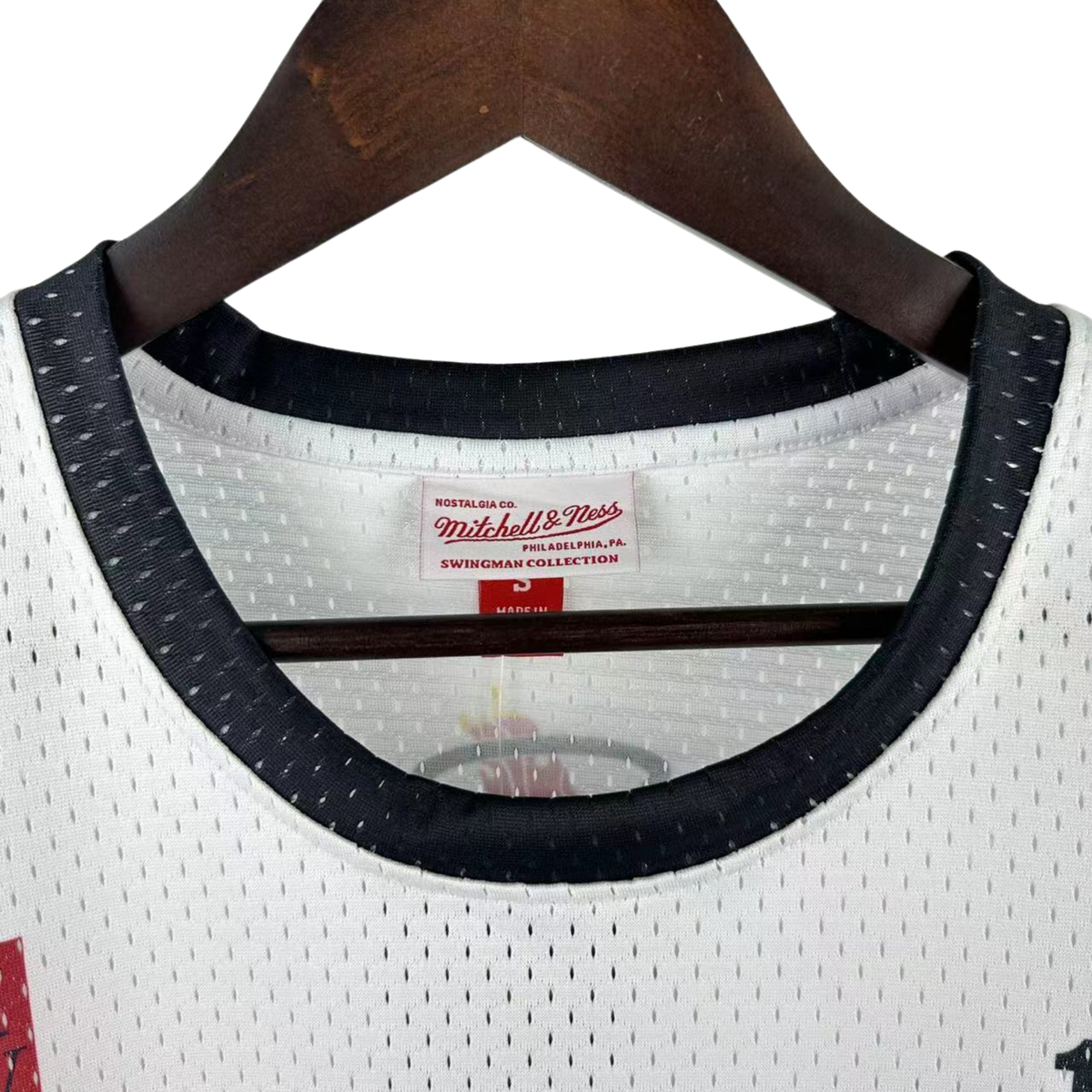 Camisa NBA Miami Heat Mitchell & Ness Hardwood Classics Vintage - imagem 11
