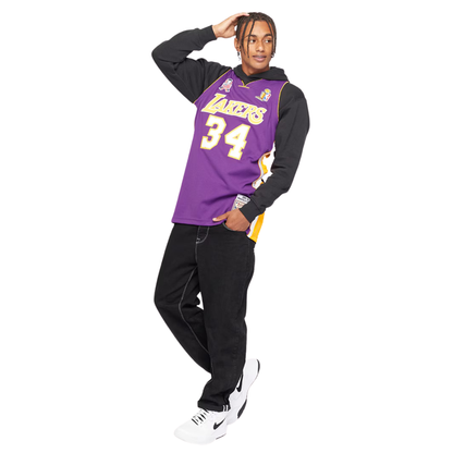 Camisa Regata NBA Los Angeles Lakers Mitchell & Ness 2001/02 - imagem 4