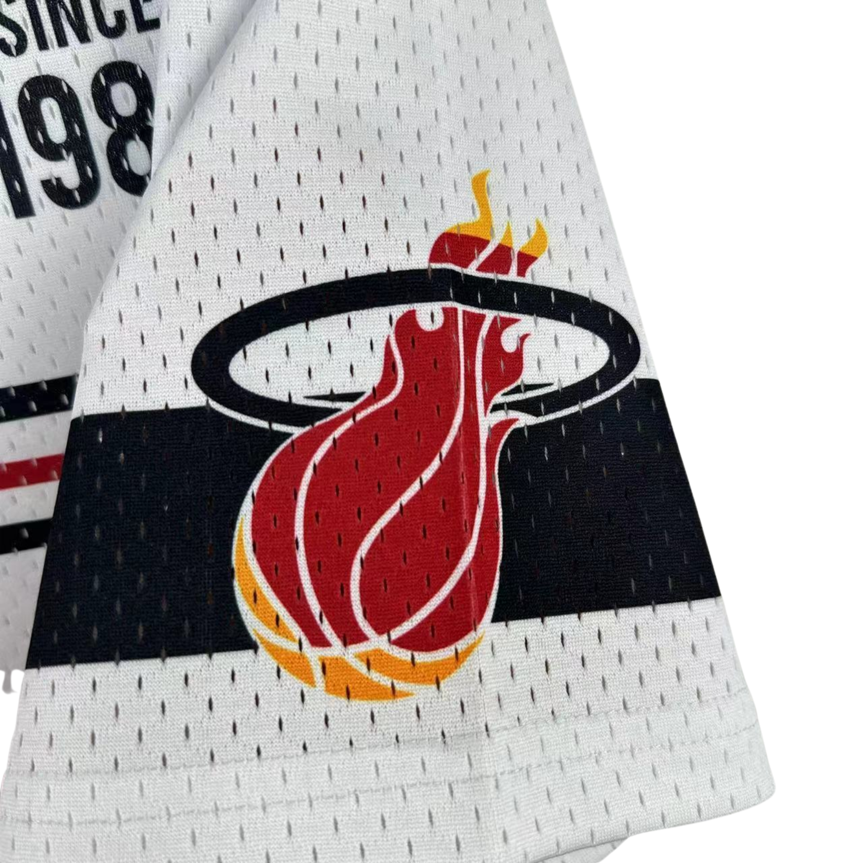 Camisa NBA Miami Heat Mitchell & Ness Hardwood Classics Vintage - imagem 12