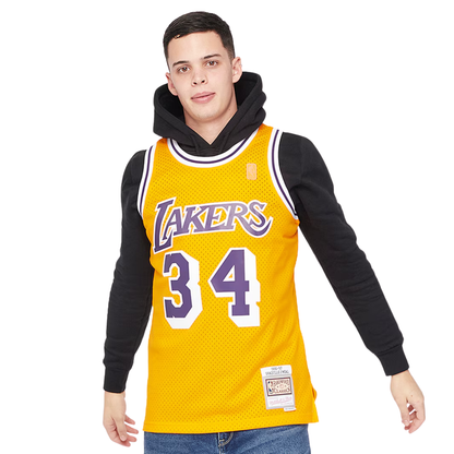 Camisa Regata NBA Los Angeles Lakers Mitchell & Ness 1996/97 - imagem 1