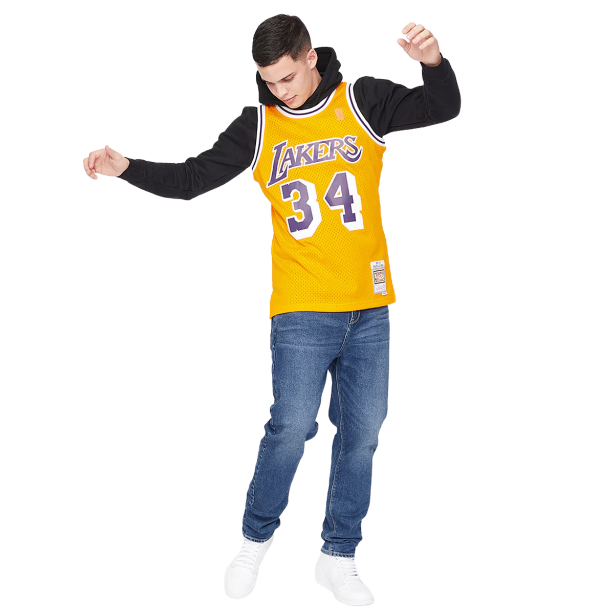 Camisa Regata NBA Los Angeles Lakers Mitchell & Ness 1996/97 - imagem 4