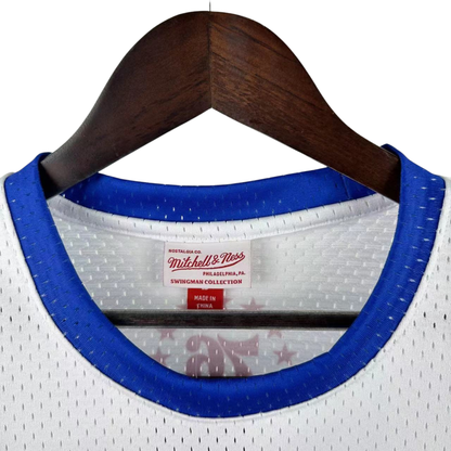 Camisa NBA Philadelphia 76ers Mitchell & Ness Hardwood Classics Vintage - imagem 6