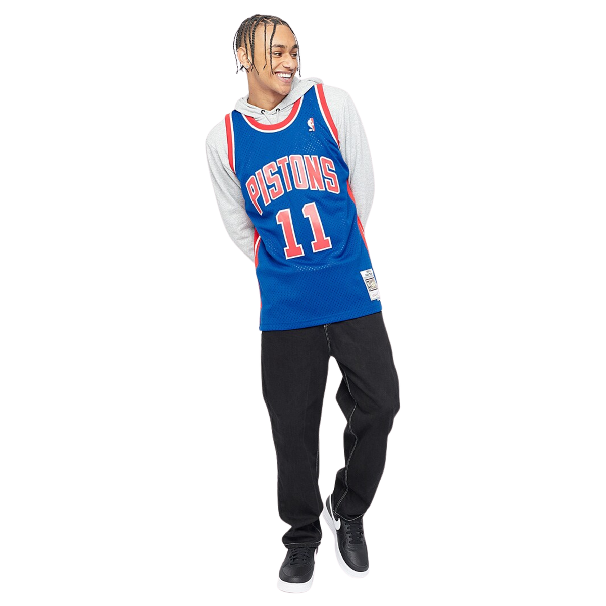 Camisa Regata NBA Detroit Pistons Mitchell & Ness 1988/89 - imagem 4