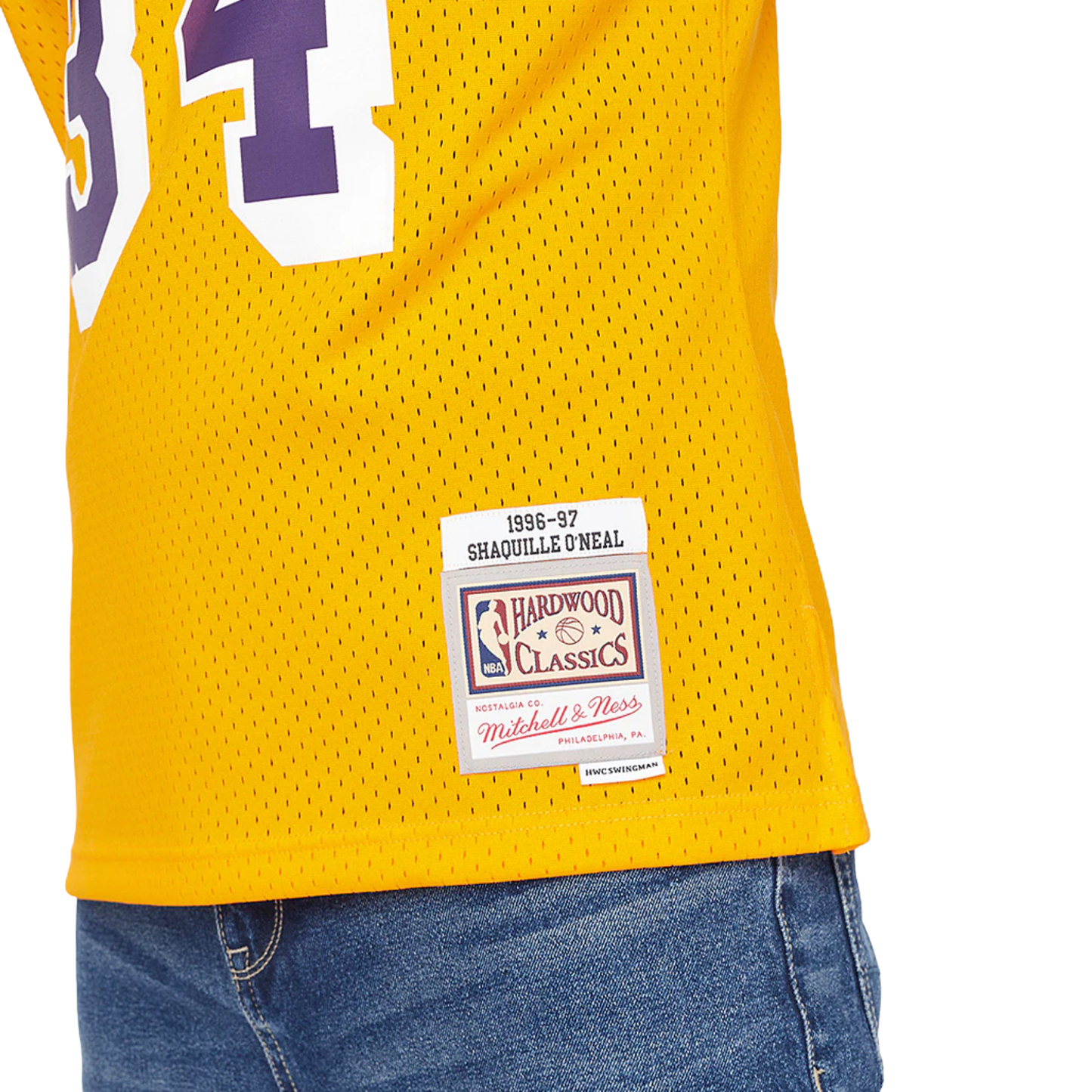 Camisa Regata NBA Los Angeles Lakers Mitchell & Ness 1996/97 - imagem 7