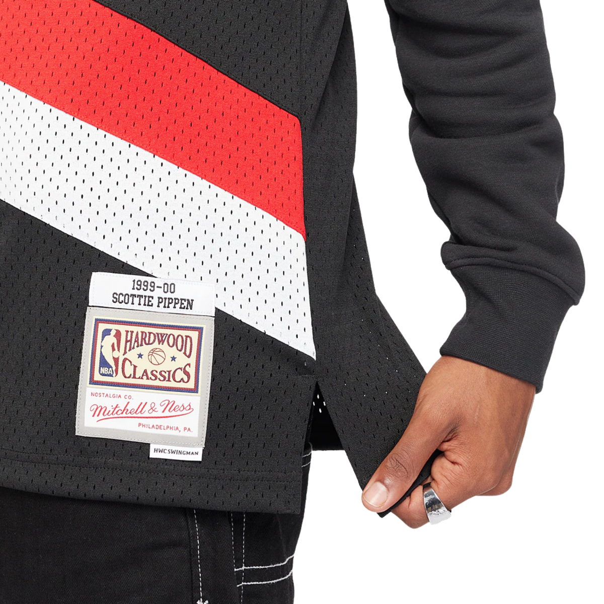 Camisa Regata NBA Portland Trail Blazers Mitchell & Ness 1999/00 - imagem 7