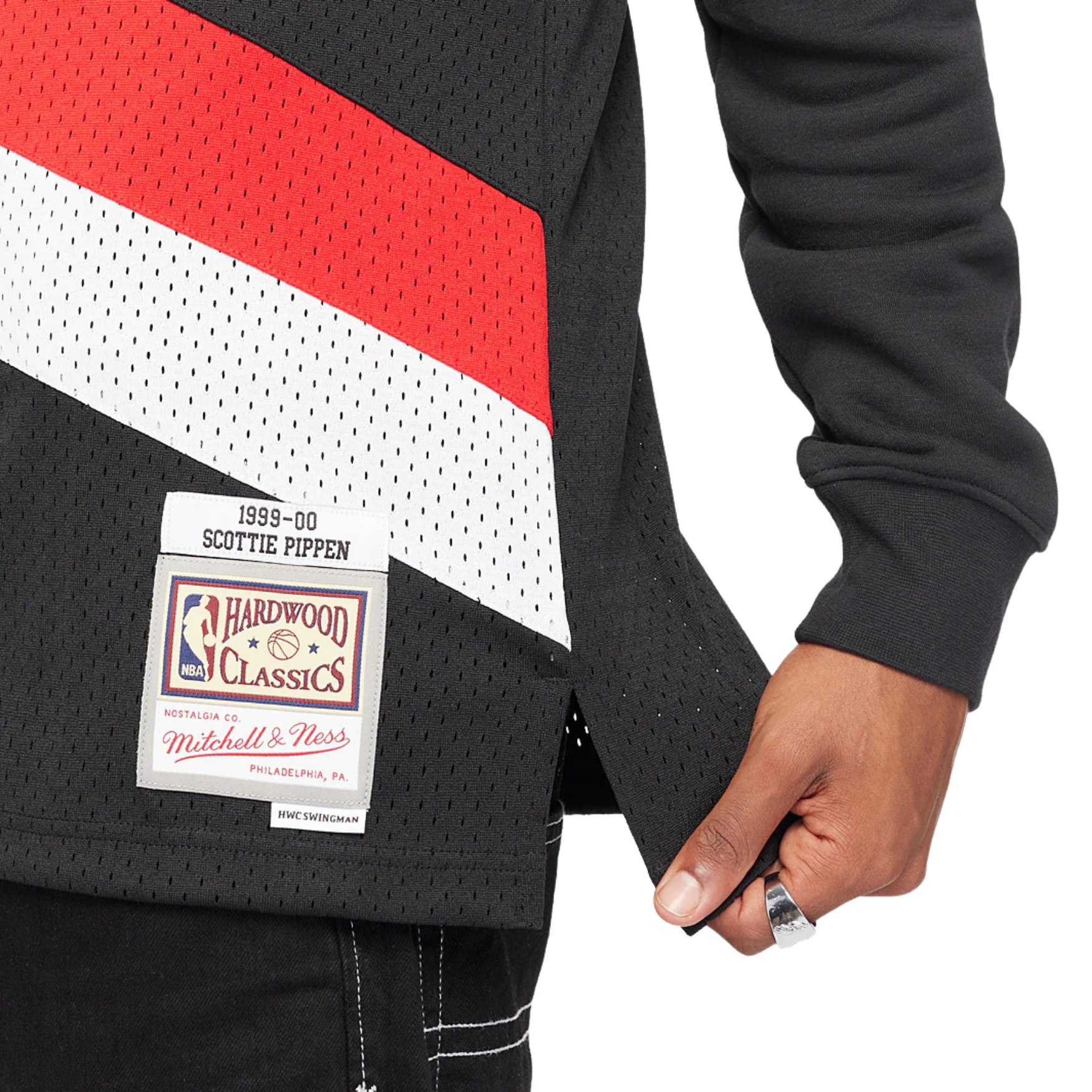 Camisa Regata NBA Portland Trail Blazers Mitchell & Ness 1999/00 - imagem 7