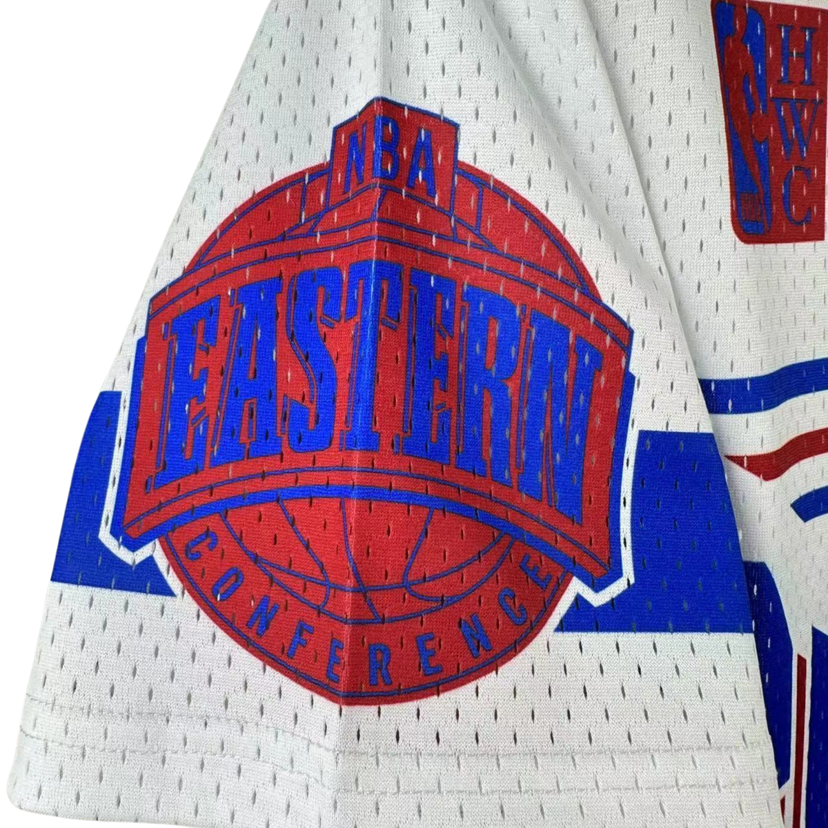 Camisa NBA Philadelphia 76ers Mitchell & Ness Hardwood Classics Vintage - imagem 13
