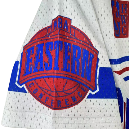 Camisa NBA Philadelphia 76ers Mitchell & Ness Hardwood Classics Vintage - imagem 13