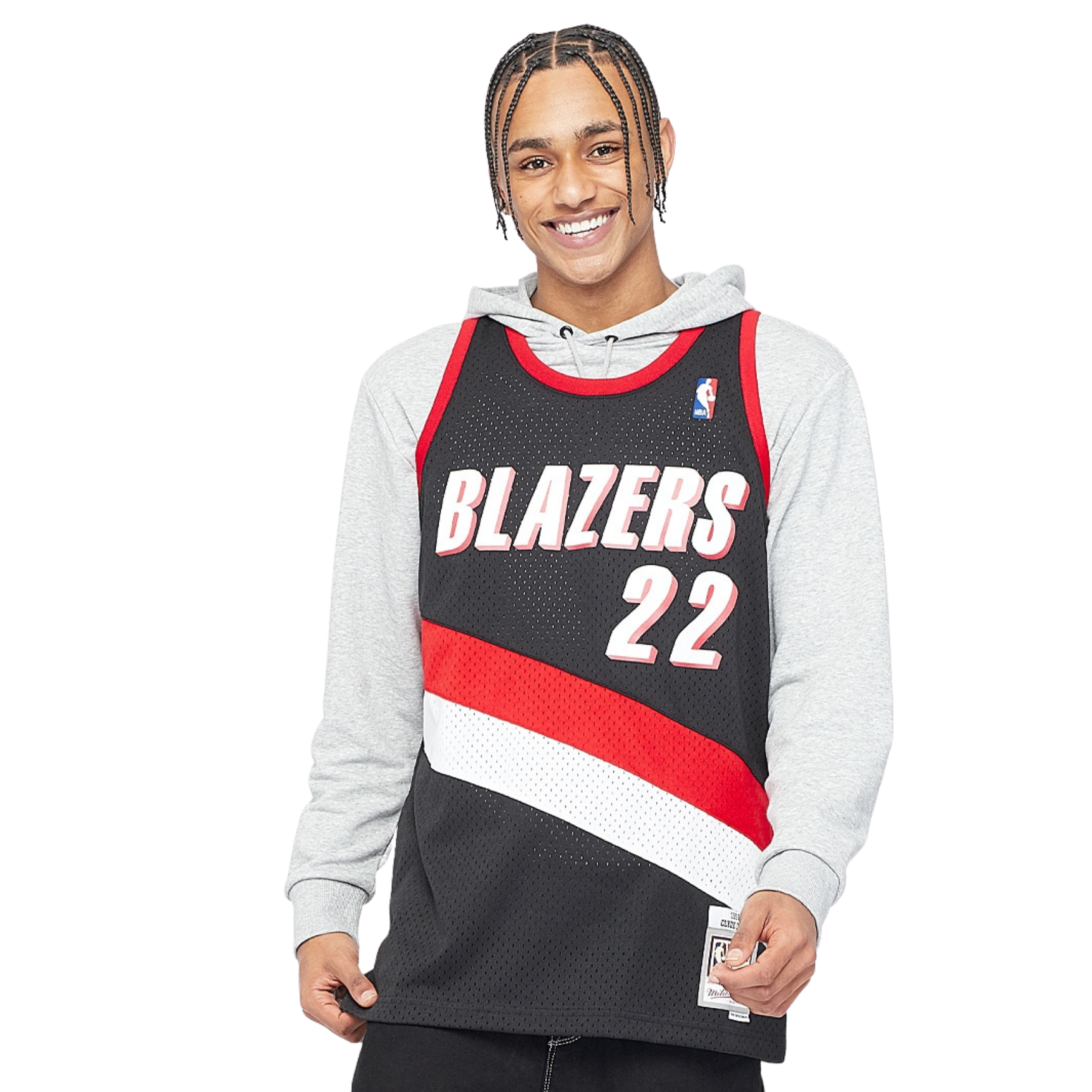 Camisa Regata NBA Portland Trail Blazers Mitchell & Ness 1991/92 - imagem 1