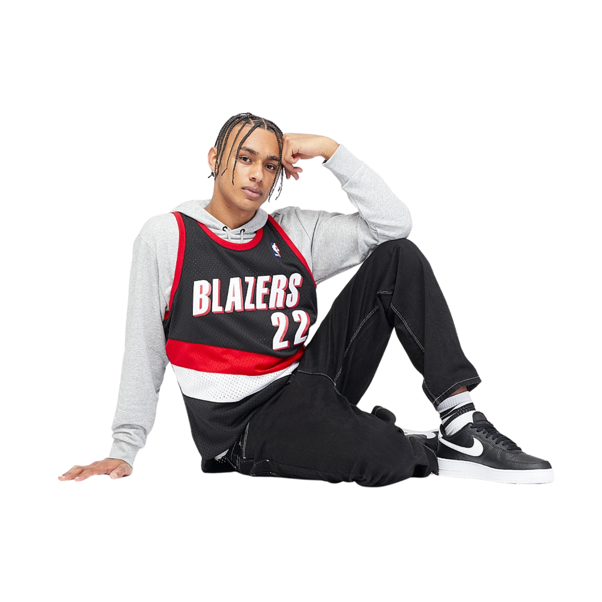 Camisa Regata NBA Portland Trail Blazers Mitchell & Ness 1991/92 - imagem 4
