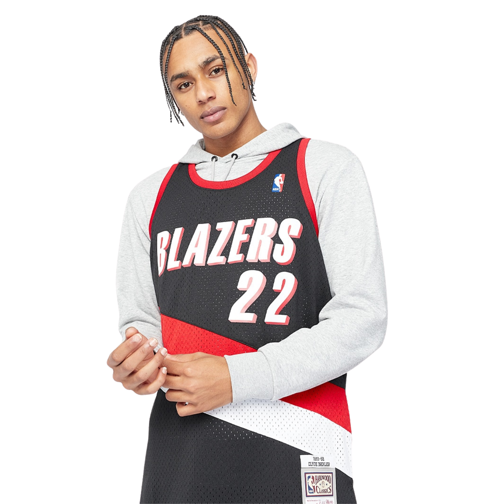 Camisa Regata NBA Portland Trail Blazers Mitchell & Ness 1991/92 - imagem 6
