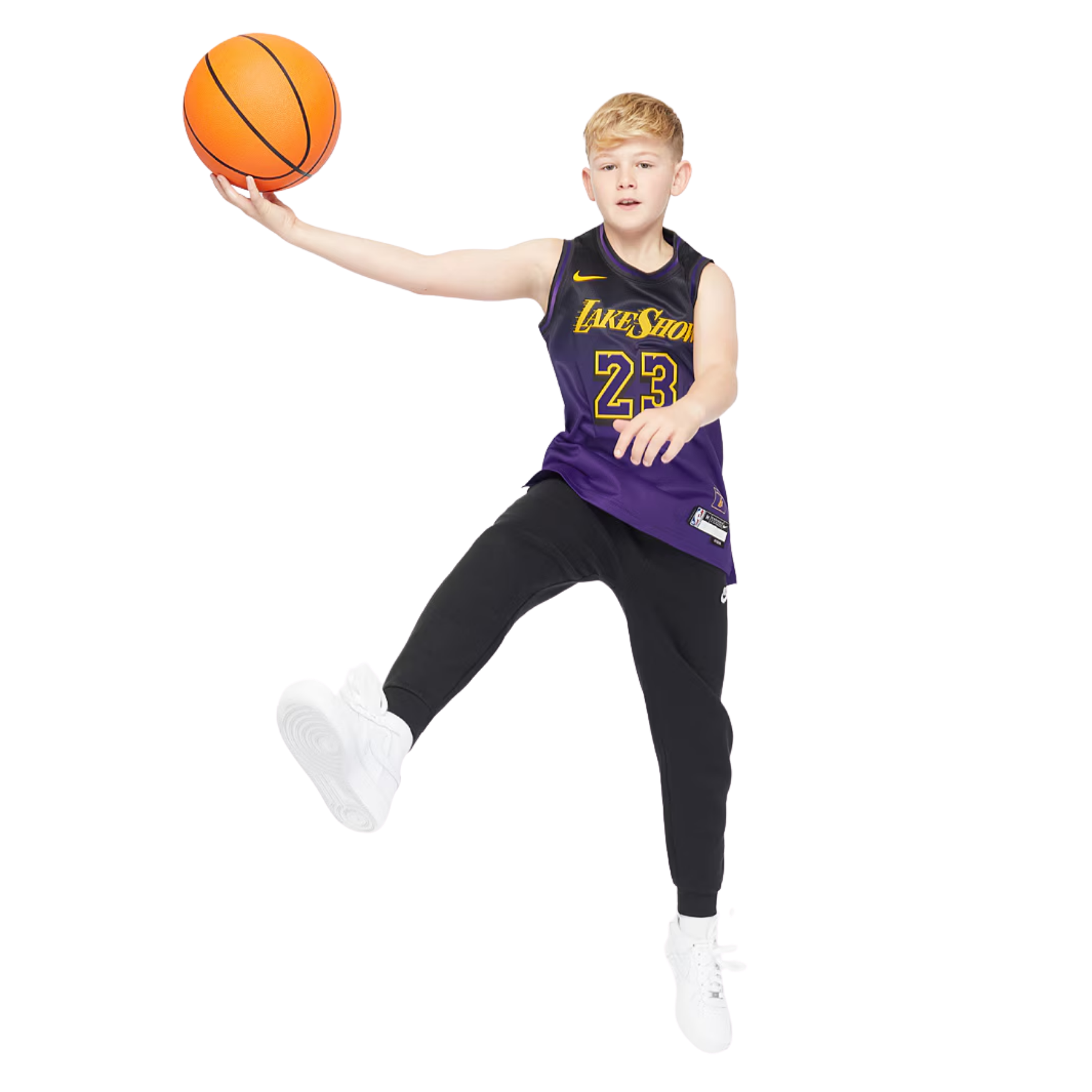Camisa Regata Infantil Nike NBA Los Angeles Lakers - imagem 4