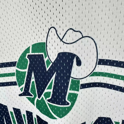 Camisa NBA Dallas Mavericks Mitchell & Ness Hardwood Classics Vintage - imagem 6