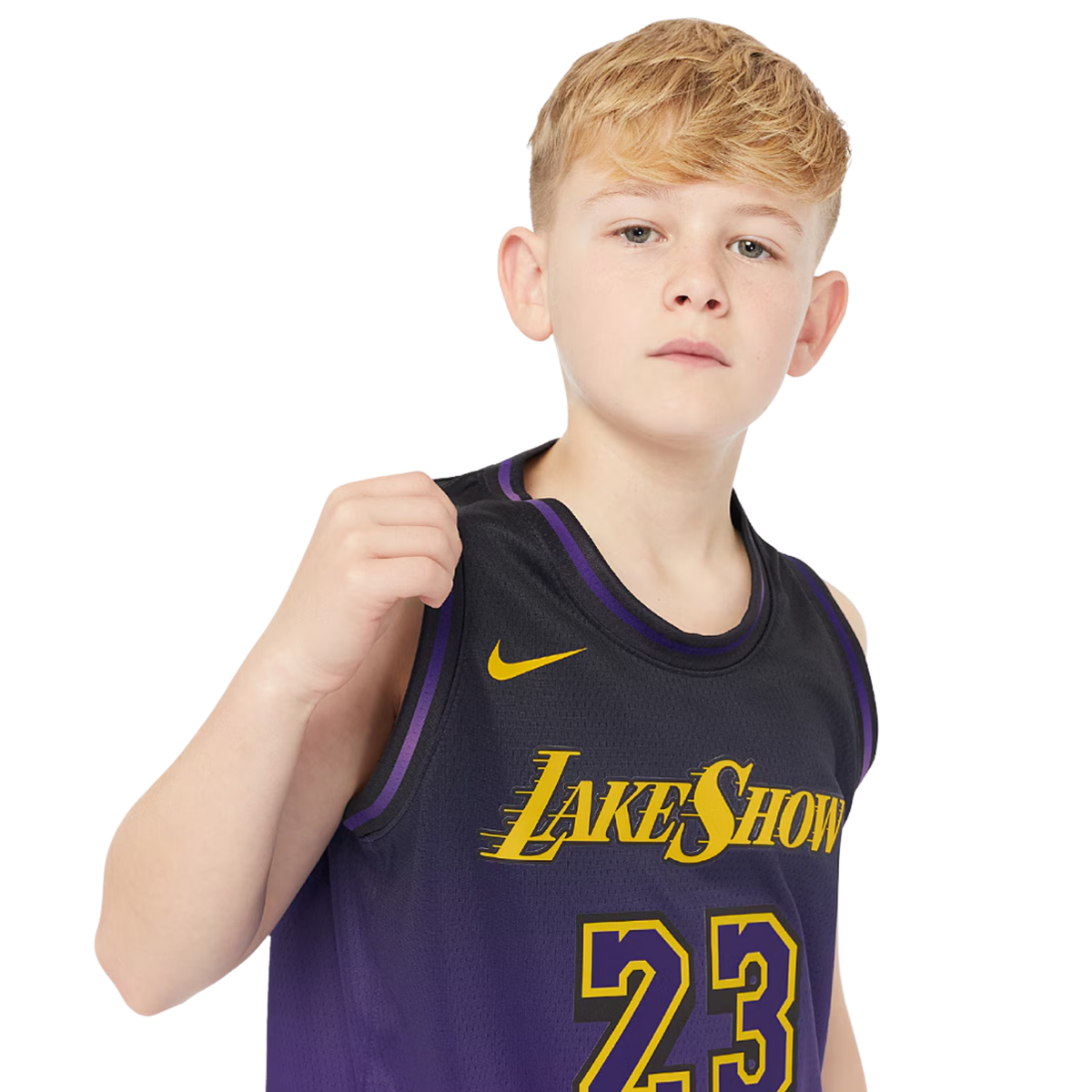 Camisa Regata Infantil Nike NBA Los Angeles Lakers - imagem 6