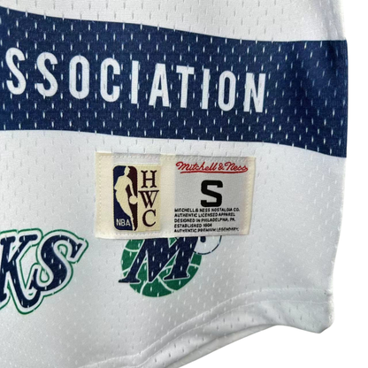 Camisa NBA Dallas Mavericks Mitchell & Ness Hardwood Classics Vintage - imagem 8