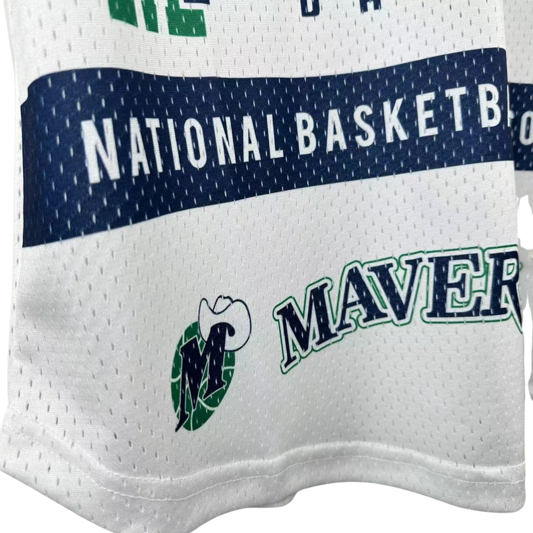 Camisa NBA Dallas Mavericks Mitchell & Ness Hardwood Classics Vintage - imagem 9