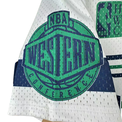 Camisa NBA Dallas Mavericks Mitchell & Ness Hardwood Classics Vintage - imagem 12
