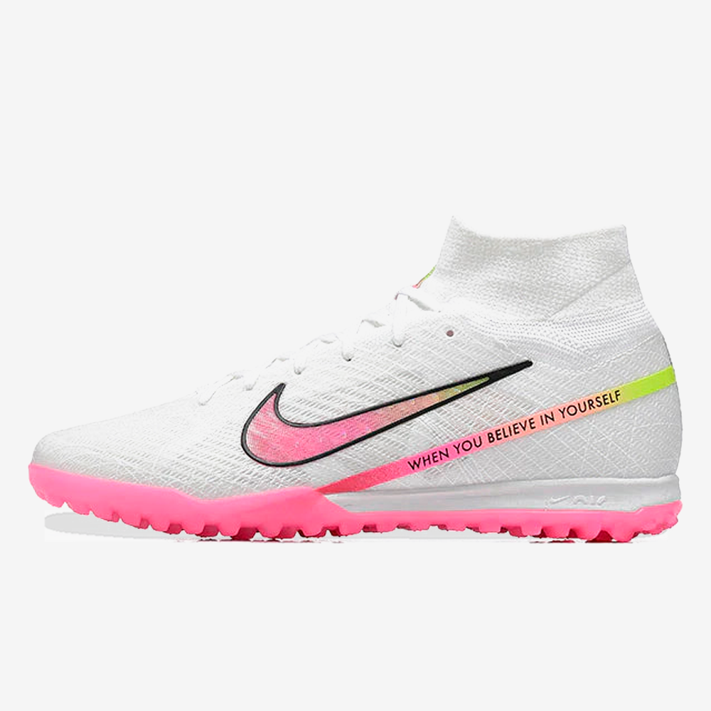Chuteira Society Nike Mercurial Superfly Air Zoom 9 TF - vista frontal