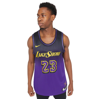 Camisa Regata Nike NBA Los Angeles Lakers City Edition 2024/25 - imagem 1