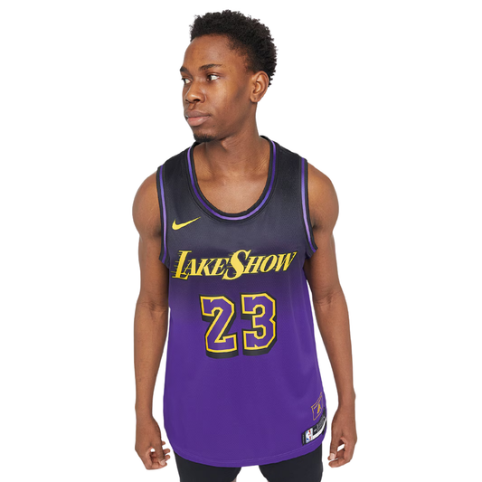 Camisa Regata Nike NBA Los Angeles Lakers City Edition 2024/25 - imagem 1