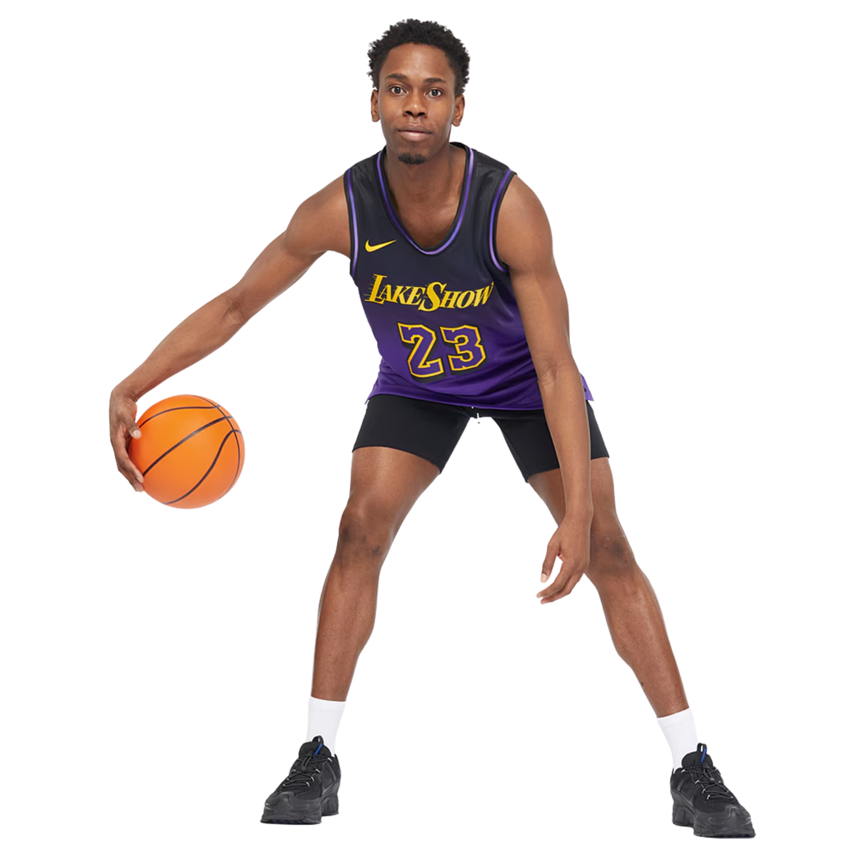 Camisa Regata Nike NBA Los Angeles Lakers City Edition 2024/25 - imagem 4