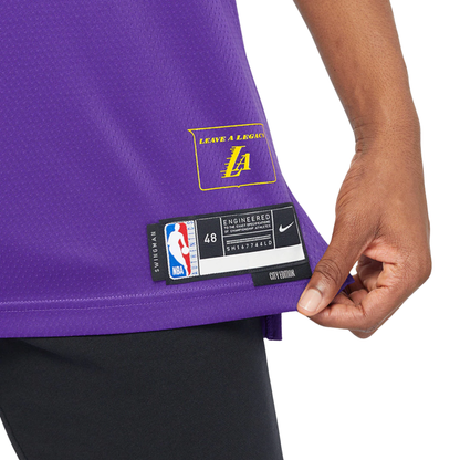 Camisa Regata Nike NBA Los Angeles Lakers City Edition 2024/25 - imagem 7