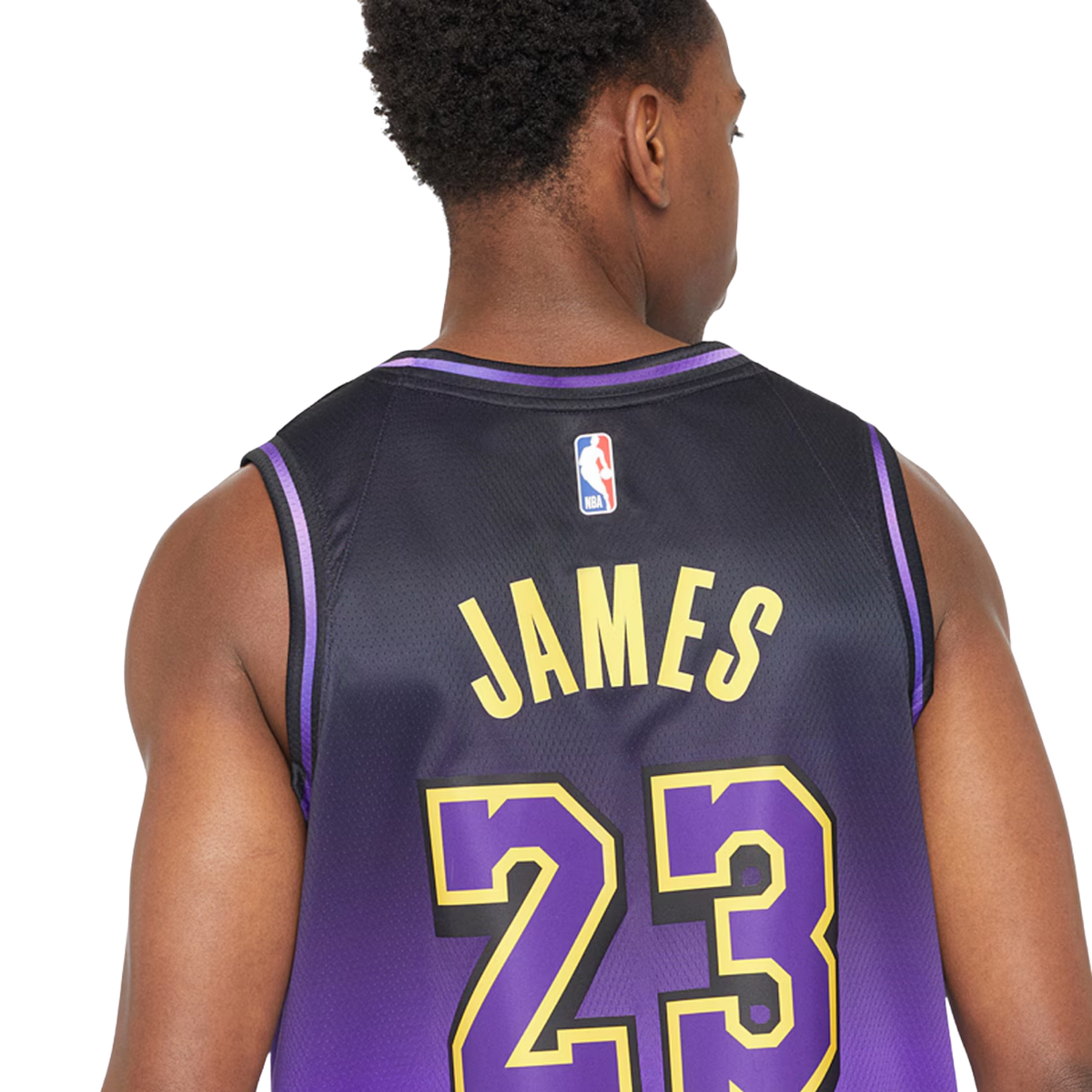 Camisa Regata Nike NBA Los Angeles Lakers City Edition 2024/25 - imagem 8