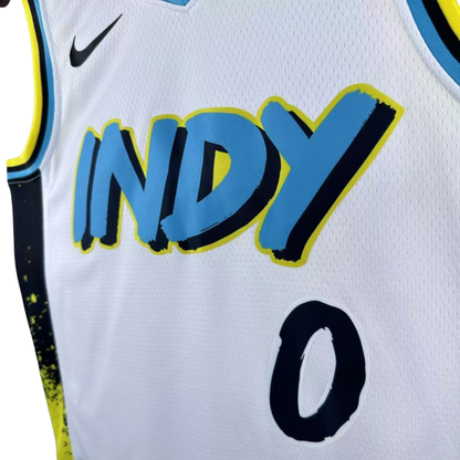 Camisa Regata Nike NBA Indiana Pacers City Edition 2024/25 - imagem 4