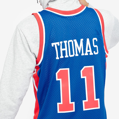 Camisa Regata NBA Detroit Pistons Mitchell & Ness 1988/89 - imagem 8