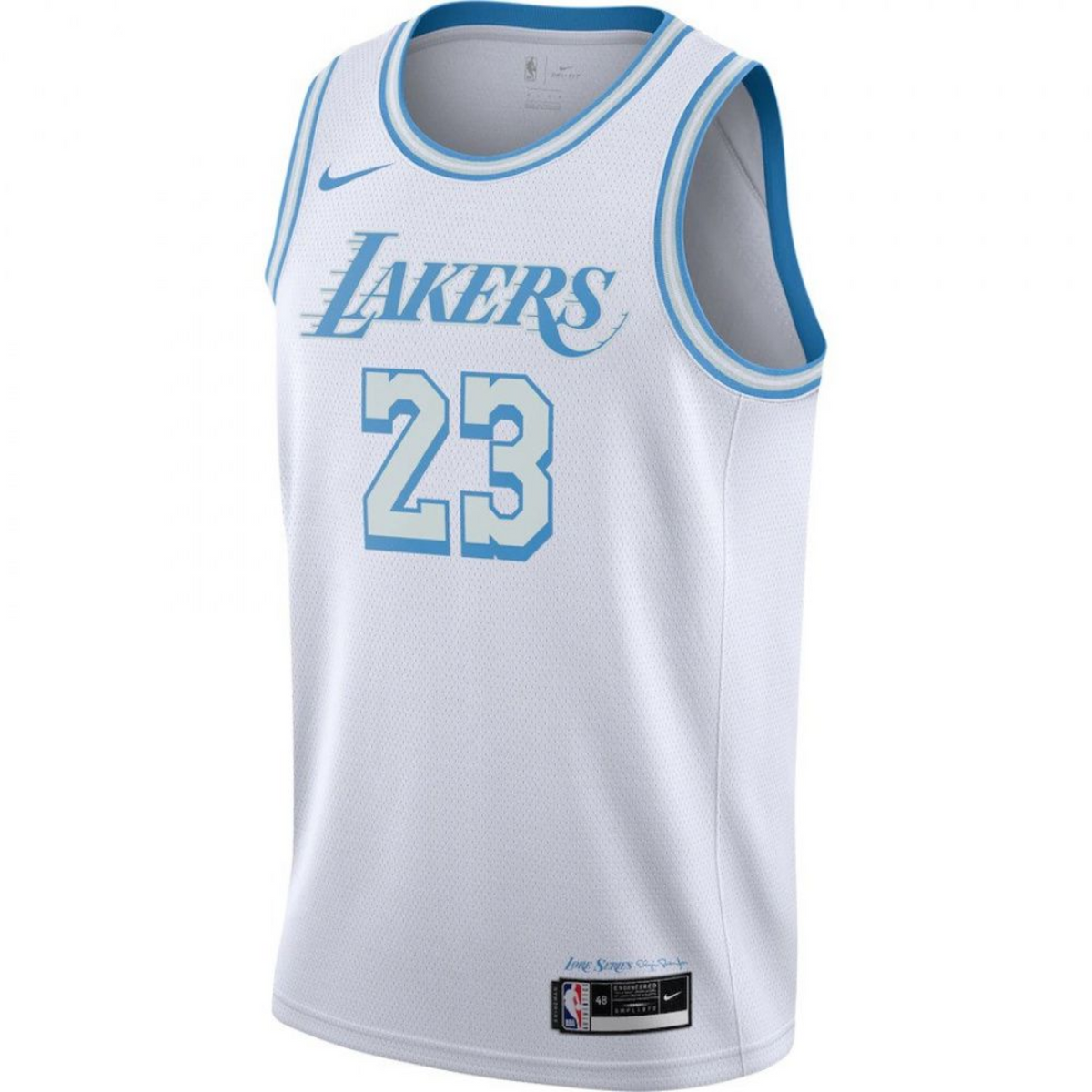 Camisa Regata Nike NBA Los Angeles Lakers City Edition 2020/21 - imagem 1