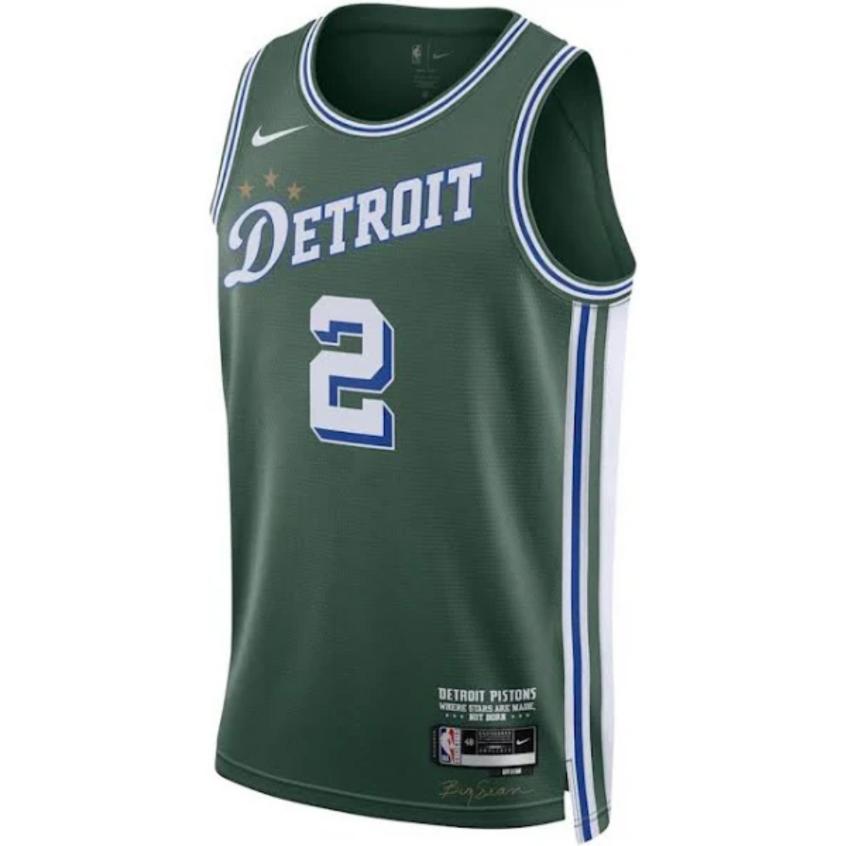 Camisa Regata Nike NBA Detroit Pistons City Edition 2022/23 - imagem 1