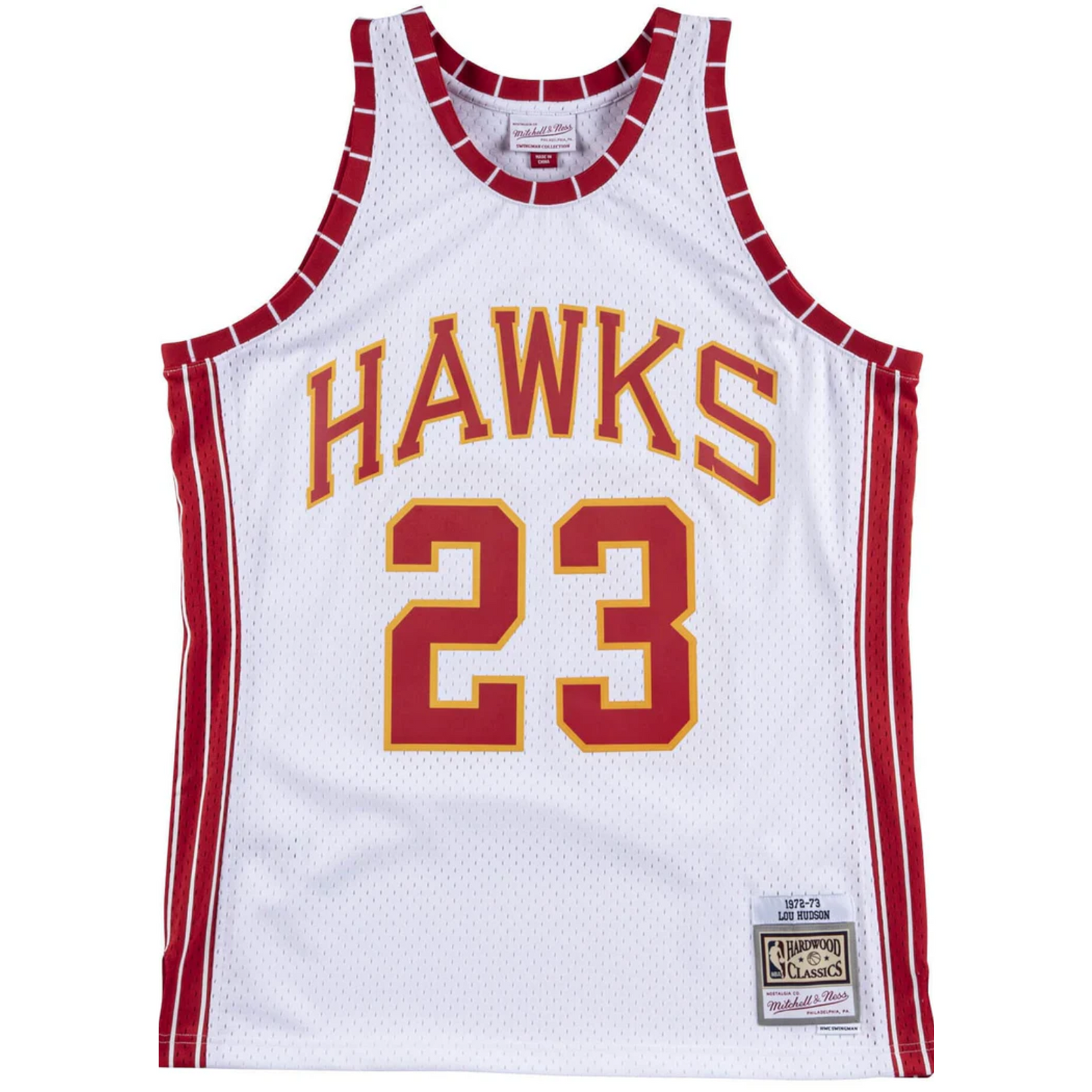 Camisa Regata NBA Atlanta Hawks Mitchell & Ness 1972/73 - imagem 1