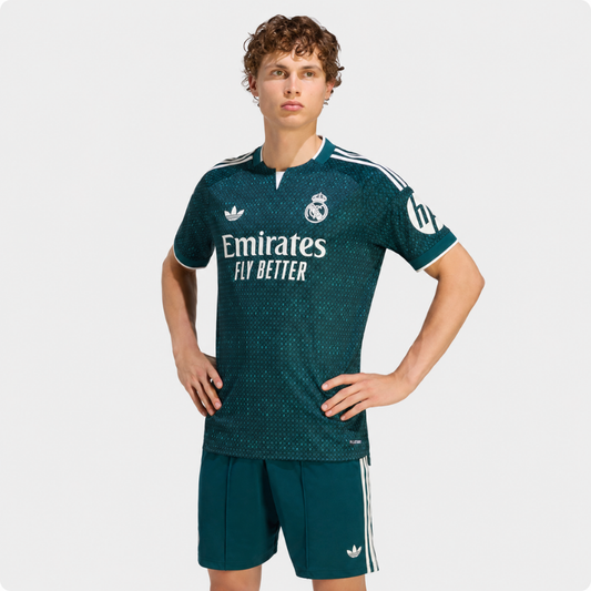 Camisa II Real Madrid 2026/27 Away Jogador Verde