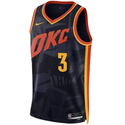 Camisa Regata Nike NBA Oklahoma City Thunder City Edition 2023/24 - imagem 1