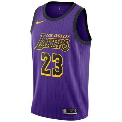 Camisa Regata Nike NBA Los Angeles Lakers City Edition 2018/19 - imagem 1